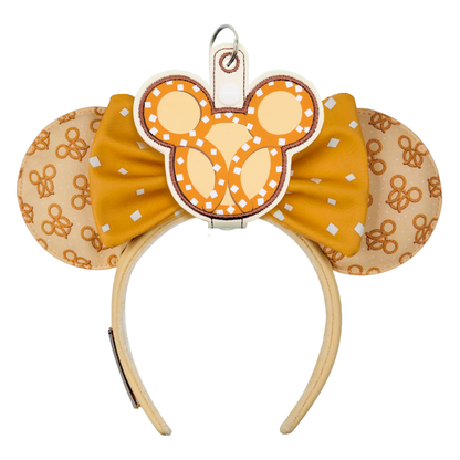 Mickey Salty Pretzel Inspired Minnie Ear & Sunglasses Holder