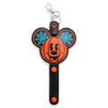 Mickey Face Pumpkin with Blue Web details - Inspired Ear Holder