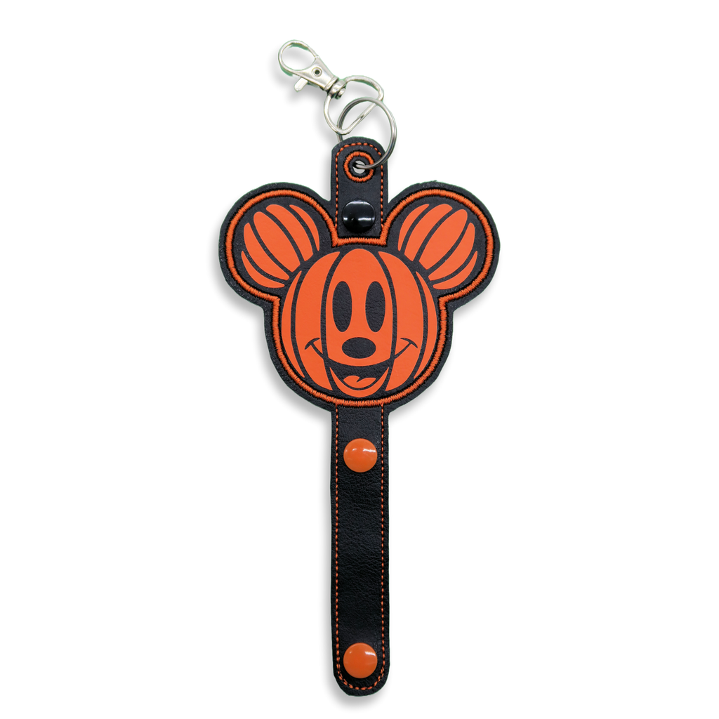 Mickey Face Pumpkin - Inspired Minnie Ear & Sunglasses Holder