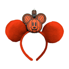 Mickey Face Pumpkin - Inspired Minnie Ear & Sunglasses Holder