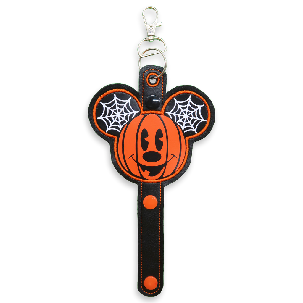 Mickey Face Pumpkin with Web details - Inspired Ear Holder