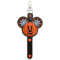 Mickey Face Pumpkin with Web details - Inspired Ear Holder