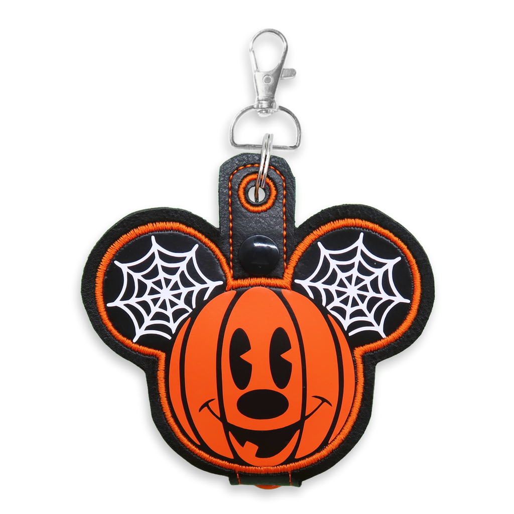 Mickey Face Pumpkin with Web details - Inspired Ear Holder