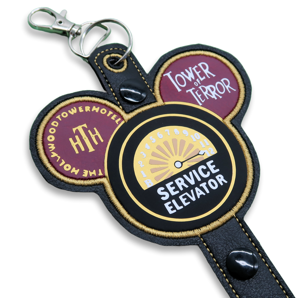 TOT Hollywood Tower Hotel Service Elevator - Inspired Ear & Sunglasses Holder