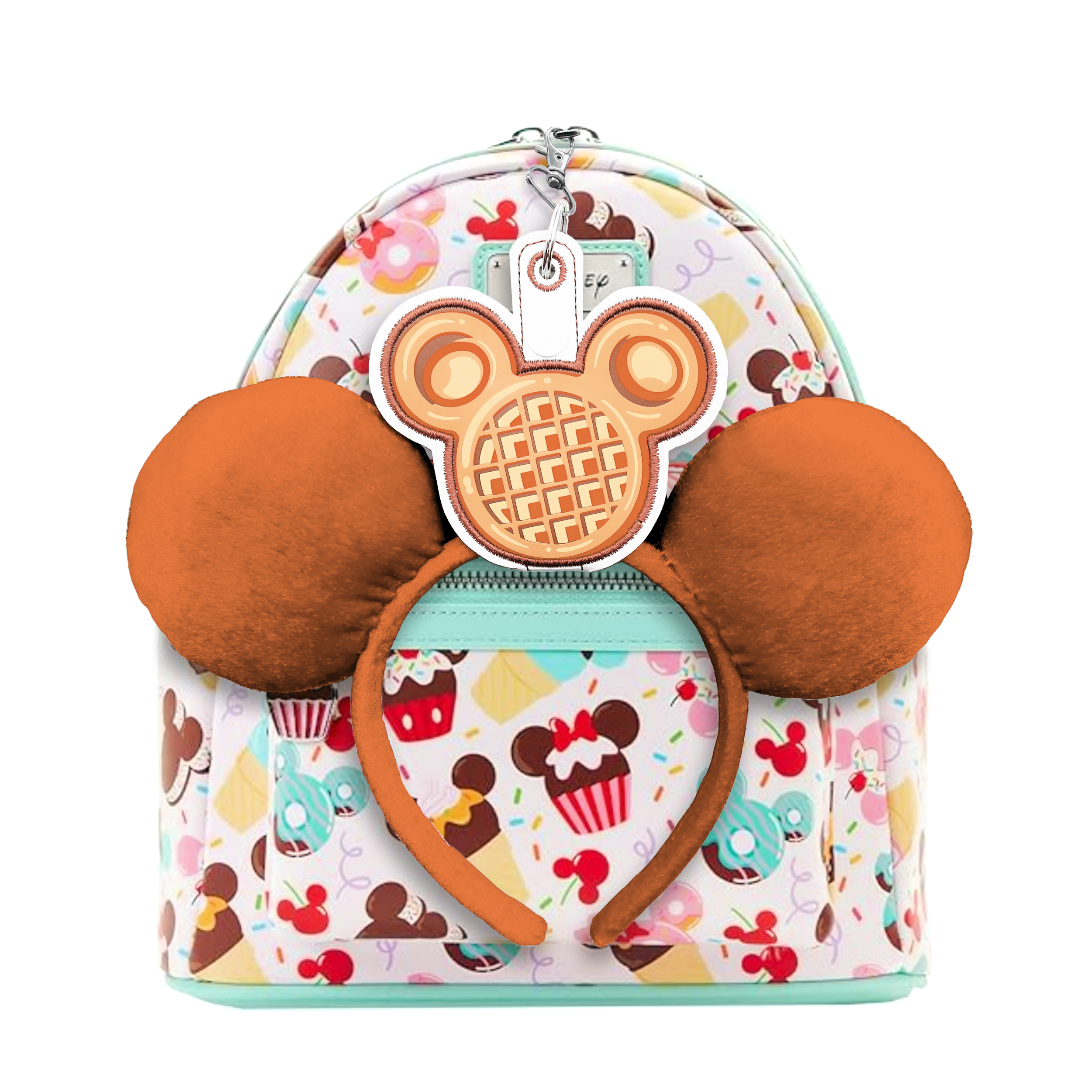 Waffle Cone Treat Inspired Ear & Sunglasses Holder