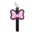 Minnie Bow Inspired Pink & White Polka Dot Minnie Ear & Sunglasses Holder