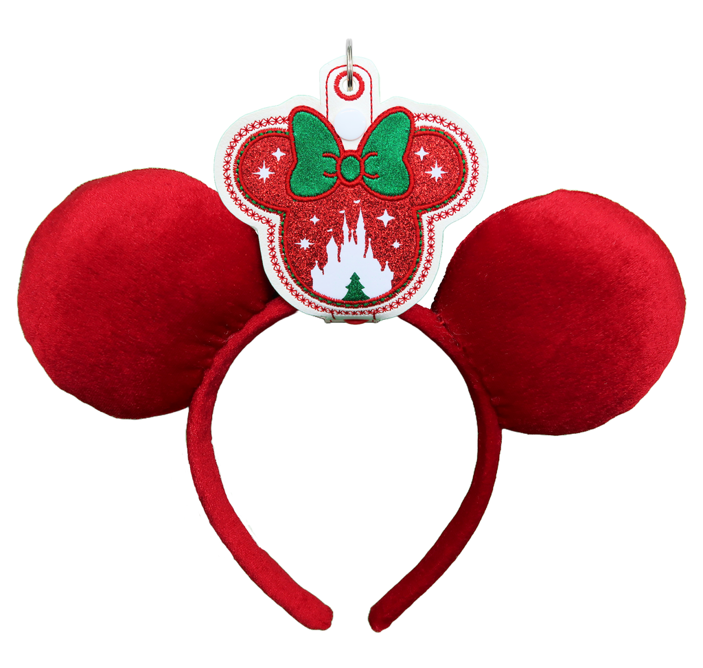 Minnie Glitter Castle - Inspired Ear & Sunglasses Holder