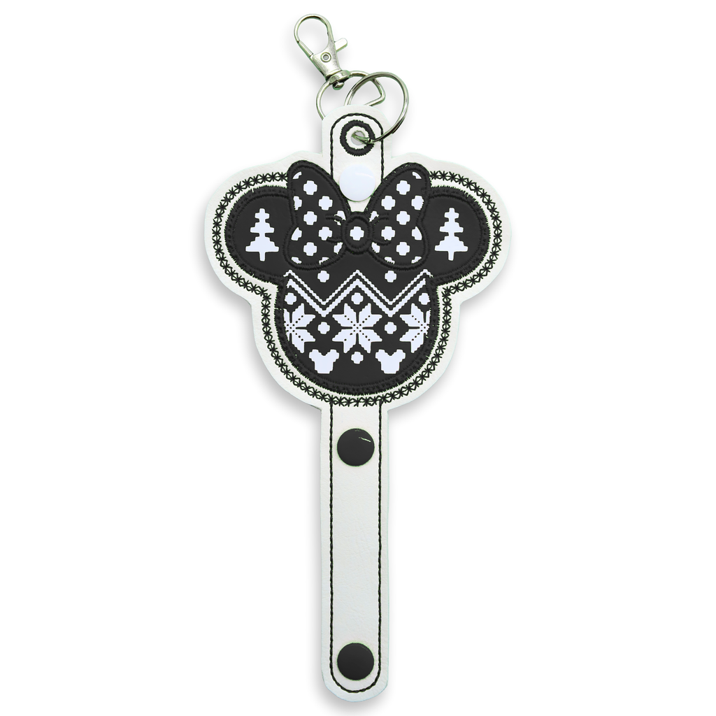 Minnie Christmas Jumper - Inspired Ear & Sunglasses Holder