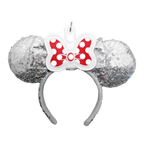 Minnie Inspired Red & White Polka Dot Bow - Minnie Ear & Sunglasses Holder