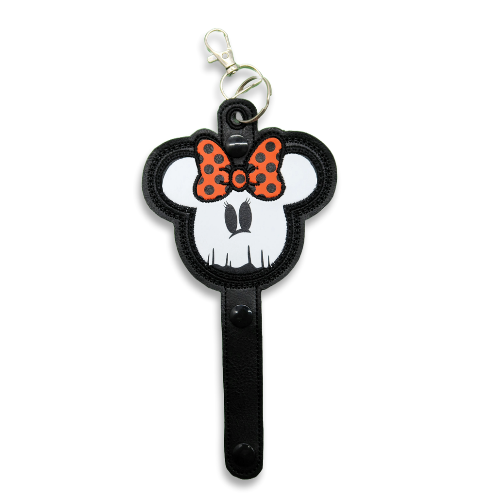 Minnie Glow-in-the-Dark Ghost - Inspired Minnie Ear & Sunglasses Holder
