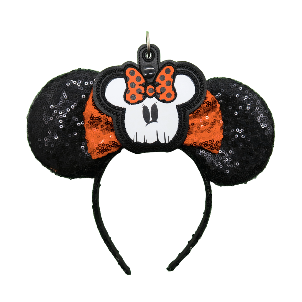 Minnie Glow-in-the-Dark Ghost - Inspired Minnie Ear & Sunglasses Holder