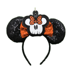 Minnie Glow-in-the-Dark Ghost - Inspired Minnie Ear & Sunglasses Holder