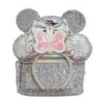 Minnie Bow Pink Glitter Ear & Sunglasses Holder