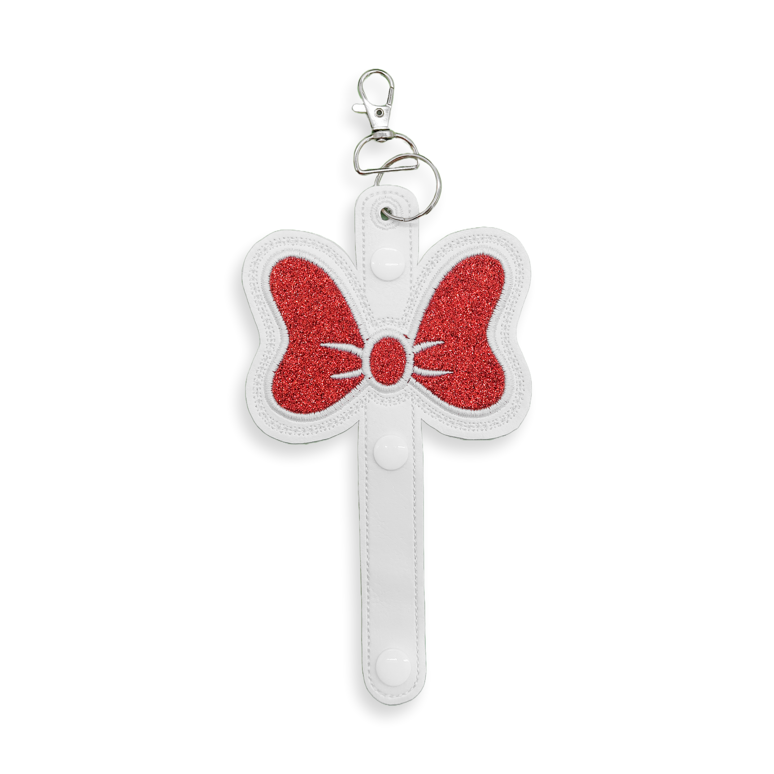 Minnie Bow Red Glitter Ear & Sunglasses Holder