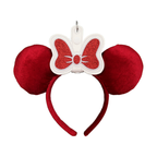 Minnie Bow Red Glitter Ear & Sunglasses Holder