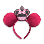 Minnie Pink & White Polka Dot - Inspired Minnie Ear & Sunglasses Holder - Rock the Dots