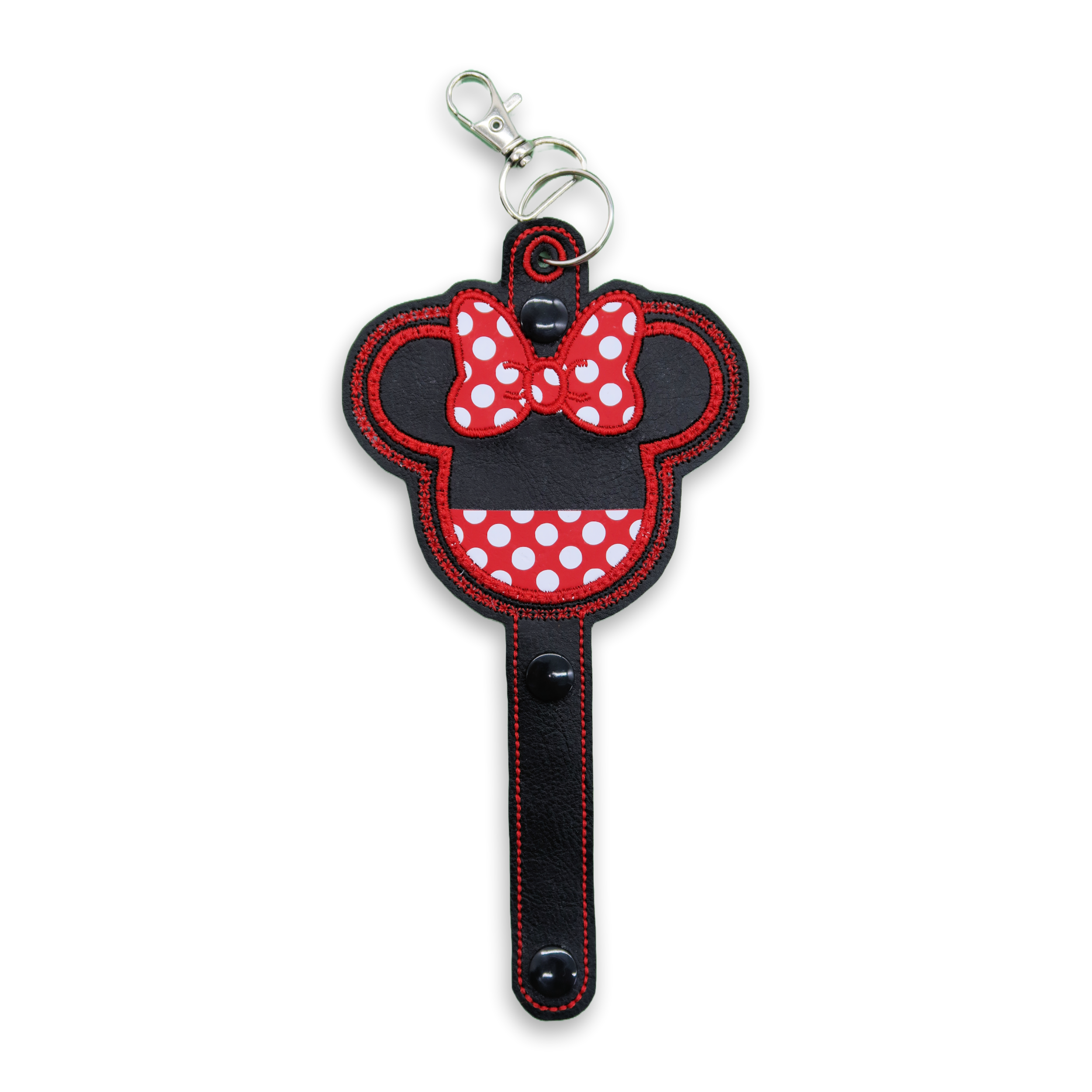 Minnie Red & White Polka Dot - Inspired Minnie Ear & Sunglasses Holder - Rock the Dots