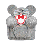 Minnie Red Glitter Bow- Inspired Minnie Ear & Sunglasses Holder