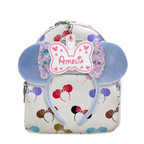 Personalised Pink Minnie Bow Ear Holder & Sunglasses Holder