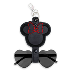 Mickey Black Vegan Leather - Inspired Ear & Sunglasses Holder
