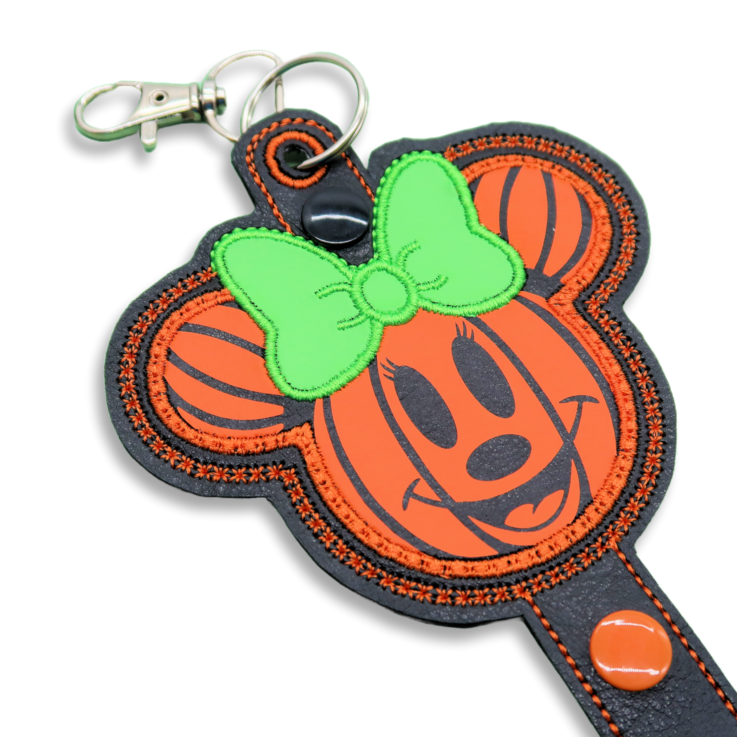 Minnie Face Pumpkin - Inspired Minnie Ear & Sunglasses Holder
