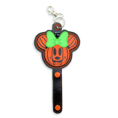 Minnie Face Pumpkin - Inspired Minnie Ear & Sunglasses Holder