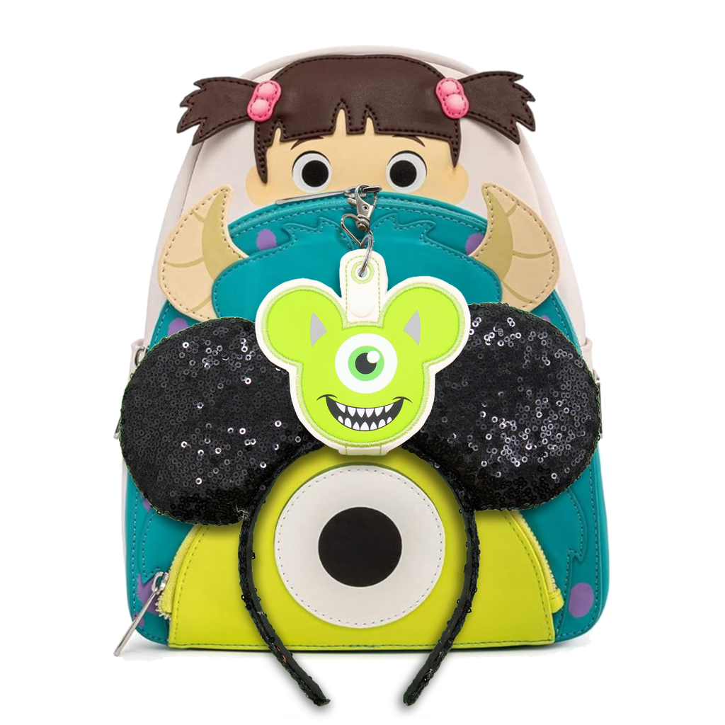 Mike Wazowski - Inspired Minnie Ear & Sunglasses Holder