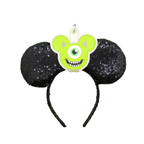 Mike Wazowski - Inspired Minnie Ear & Sunglasses Holder
