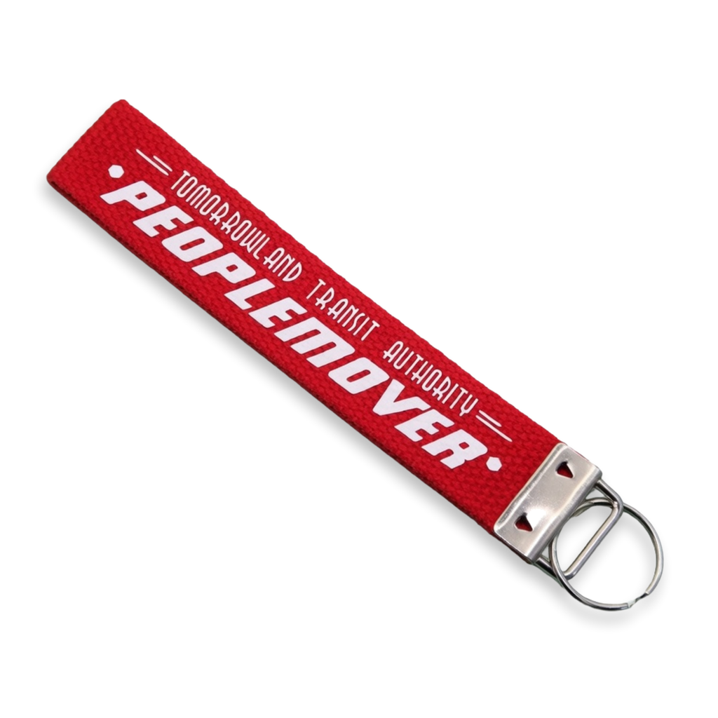 TTA People Mover Strap Cotton Wristlet Keyring