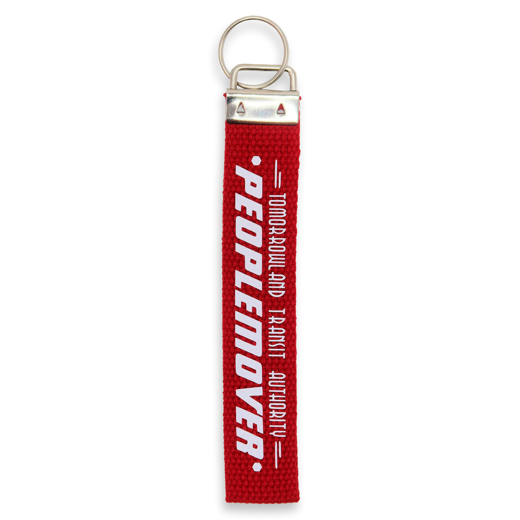 TTA People Mover Strap Cotton Wristlet Keyring