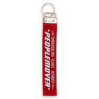 TTA People Mover Strap Cotton Wristlet Keyring