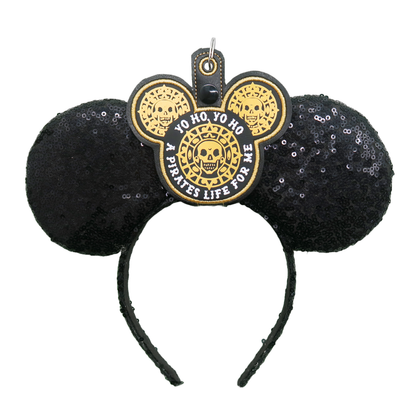 Yo Ho, Yo Ho! A Pirate's Life for Me - Inspired Ear & Sunglasses Holder