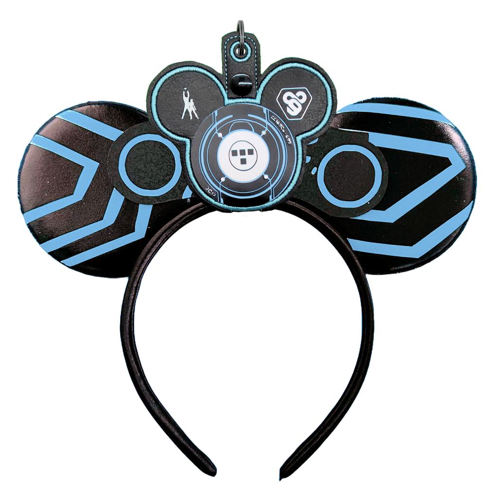 Tron Legacy Identity Disc Inspired Minnie Ear & Sunglasses Holder