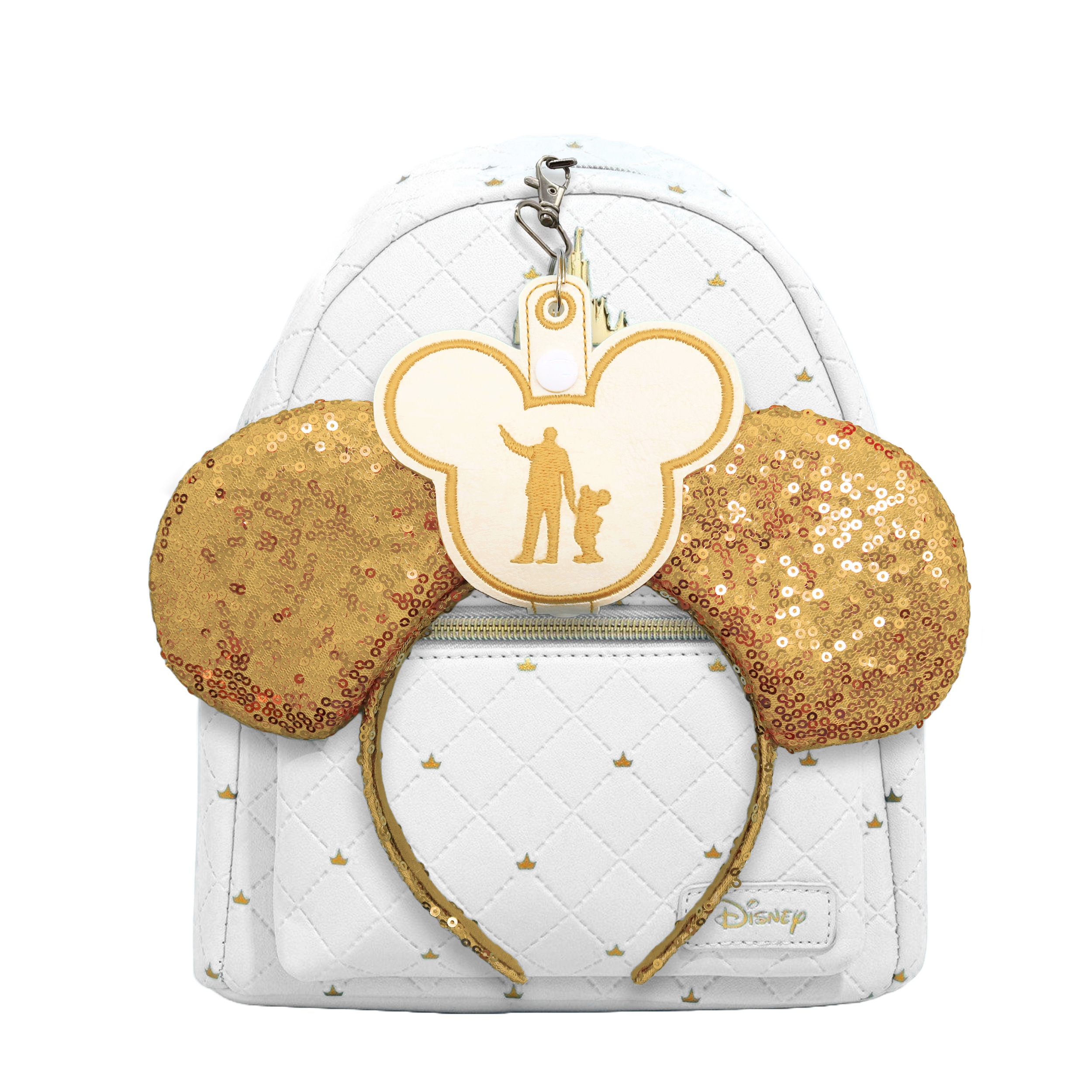 Partners Statue-Inspired Ear & Sunglasses Holder – A Tribute to Walt & Mickey