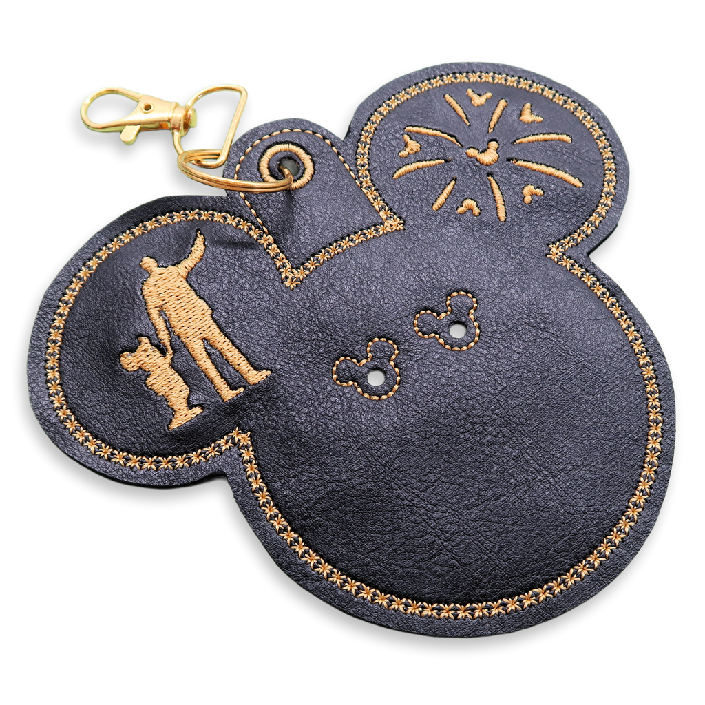 Partners Button Holder Black Celebration Badge Backer Clip