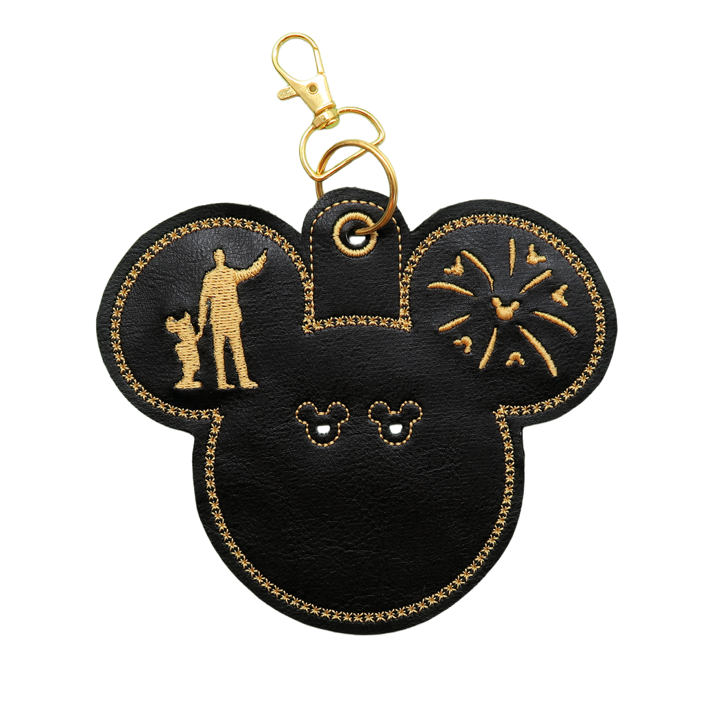 Partners Button Holder Black Celebration Badge Backer Clip