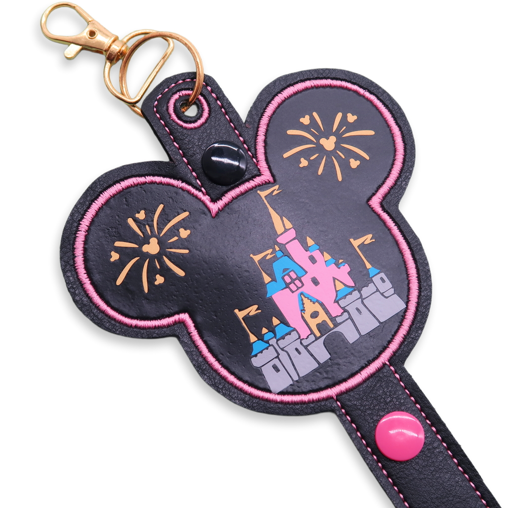 Cinderella Castle & Fireworks Ear & Sunglasses Holder